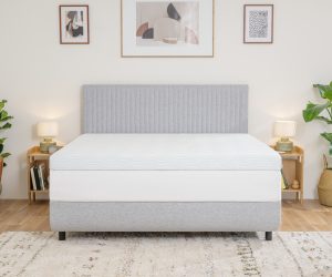 Tempur Luxe Topper SmartCool, double, light grey, HB vertical-1-11700